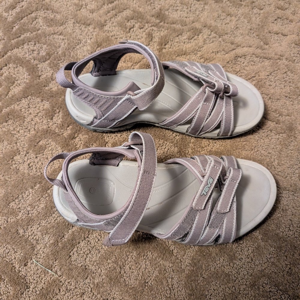 Teva Purple and Gray Sandals Outdoor Comfort